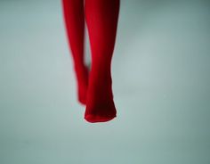 Flickr Finds | Colossal #red #legs #hose #photography #fashion #panty #feet