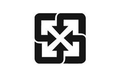 Recycle Taiwan logo design #negative #space #logo #arrow #type