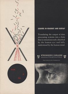 All sizes | Stromberg Carlson (General Dynamics) Ad | Flickr - Photo Sharing! #red #stromberg #modern #black #carlson #50s