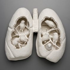 Birds in the lungs Art Sculpture #sculpture #art