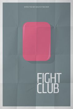 Fight Club #movie #poster #typography