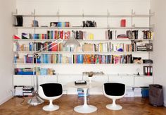 Friday Inspiration 89 | Jared Erickson #lamp #office #books #minimal #bookshelf