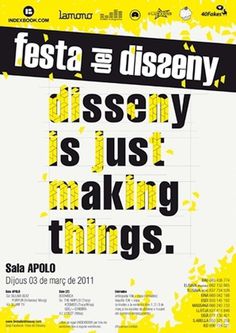 40fakes #yellow #design #graphic #colours #typopgraphy #poster #disseny #festa