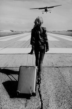Sara Lindholm #white #airplane #travel #black #and