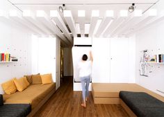 42-square-metre Apartment by Silvia Allori - #decor, #interior, #home
