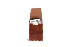 No. 155 Card Case with Flap, Tan #wallet #card #cash #case #leather #billykirk #money