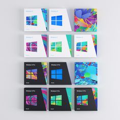 Catk windows 8 26 #die #cut #vivid #color #sleeve #box #software #window #organic