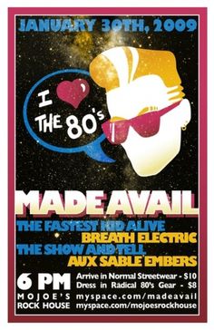 Show Posters on the Behance Network #design #graphic #1980s #poster #typography