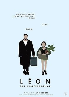 Leon – Minimalist Movie Poster Design