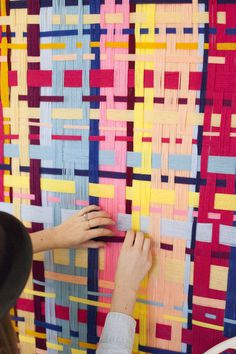 photoshop for bloggers | blogshop #thread #quilt #weave #color #block #textile
