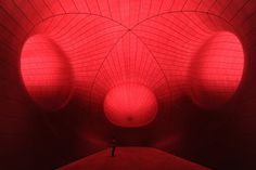 In Paris, Anish Kapoor Unveils Giant Rubber Balls You Can Walk In | Co.Design #public #installation #inflatable #kapoor #art #anish