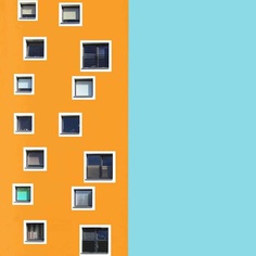 Colorful and Minimalist Architecture Photography by Paul Eis