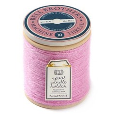 Sew Cute Scented Spool Candle Gift - pastel scented candle