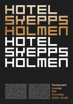 hotell skeppsholmen - Gabor Palotai Design