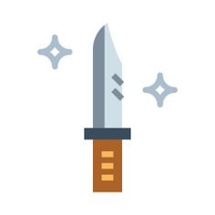 See more icon inspiration related to knife, blade, dirk, miscellaneous, weapons, weapon, tool and cut on Flaticon.