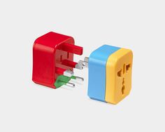 flight 001 4 in 1 adapter 3 #plug #primary #electric #design #color #travel #product