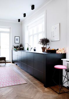black, like i take my coffee / sfgirlbybay #interior #design #decor #deco #decoration