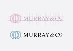 Murray & Co. Murray & Co 02 #mark #serif #design #graphic #type #word #grid #logo #typography