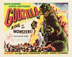 godzilla movie poster #movie #of #godzilla #monsters #poster #alive #king #its