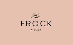 The Frock on Behance #logo #brand