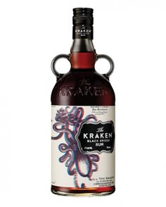 kraken1.jpg (437×544) #packaging #kraken #rum #typography