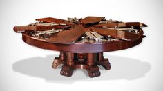 Fletcher Capstan Table - www.homeworlddesign. com (8) #product #furniture #table