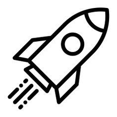 See more icon inspiration related to rocket, transport, rocket launch, rocket ship, space ship, transportation and space ship launch on Flaticon.