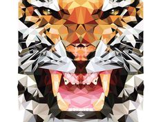 Triger #hope #hopelittle #illustrator #little #illustration #triangle #art #triger #tiger #animal