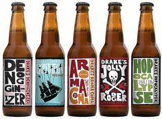Drake's Brewing Company #packaging #beer