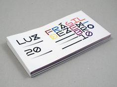All sizes | Flyer LUXFrágil Dez 2010 | Flickr - Photo Sharing! #brand #flyer #alva #typography