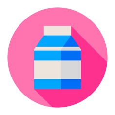 See more icon inspiration related to milk, food and restaurant, beverage, breakfast, glass, bottle, food and drink on Flaticon.