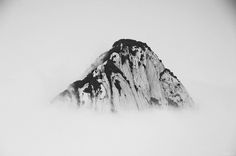 fog, mountain, white, mountain top