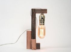 Lyla & Blu #interior #wood #design #lamp