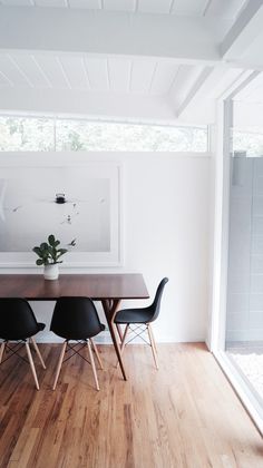 Dining room. #minimalist