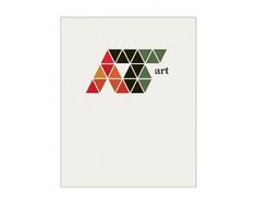 artart1.jpg (743×588) #triangle #poster #art #triangles #logo