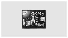 Railroad company logo design evolution #railroad #logo #vintage