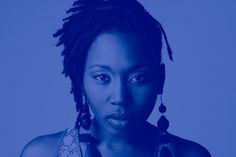 blue #creative #locks #woman #black #silence #photography #blue