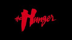 The hunger 1983 movie poster lettering #movie #lettering #title #kitch #horror #typography