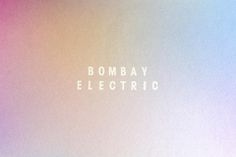 bombay electric colorful packaging color fade branding visual corporate identity fashion box minimal luxury deluxe design inspiration by des