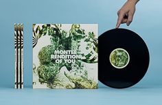 Montée | Christian Bielke #print #design #record #vinyl #sleaves