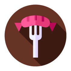 See more icon inspiration related to meat, food and restaurant, junk food, sausage, barbecue, fast food and food on Flaticon.