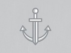 Dribbble - Stabbed To Depth by Michael Spitz #anchor #illustration
