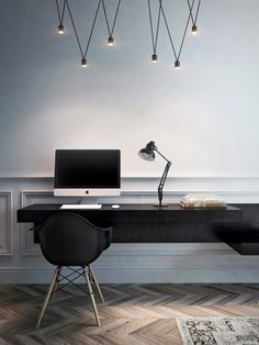 Interior Styling – Black, White + Wood