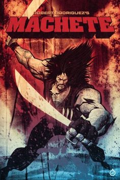 DC Comics / Misc. Cover Art on the Behance Network #illustration #machete #movie #poster