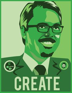 More Breaking Bad Posters #walter #nick #bad #white #breaking #meth #spanos #barrack #posters #obey #science #obama