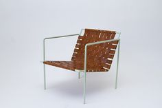 Eric Trine #steel #chair #paint #furniture #leather