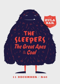 The Sleepers, The Great Apes & Coal – Furry Monster