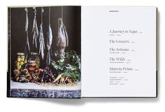 A New Napa Cuisine designed by MGMT.design #cookbook #food #layout #napa #book #mgmt #design
