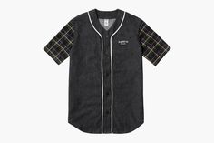 supreme denim flannel baseball shirt 01 #baseball #denim #menswear #supreme