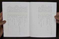 NOTA Fall 2011 - Brenna Signe #index #design #graphic #book